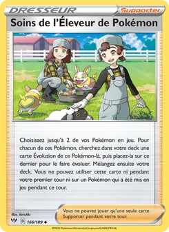 Soins de l'Éleveur de Pokémon, Ténèbres Embrasées 166