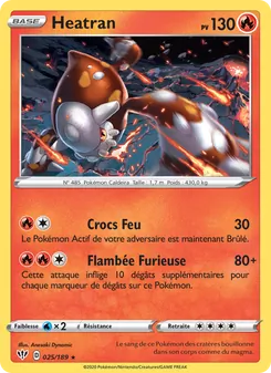 Heatran, Ténèbres Embrasées 25