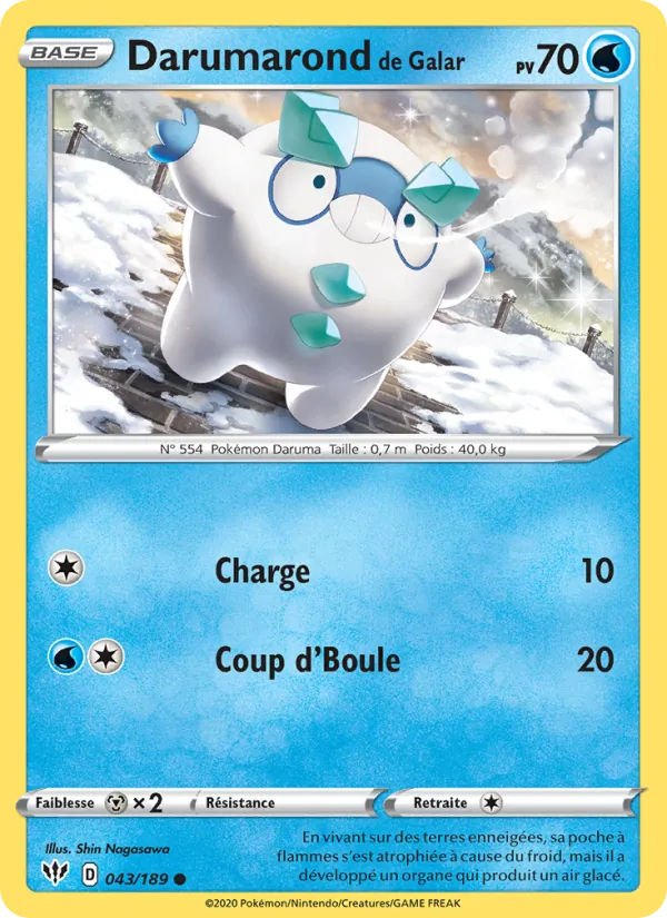 Darumarond de Galar, Ténèbres Embrasées 43