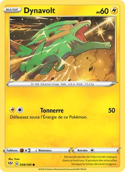 Dynavolt, Ténèbres Embrasées 58