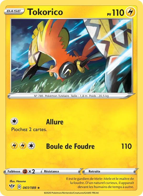 Tokorico, Ténèbres Embrasées 61