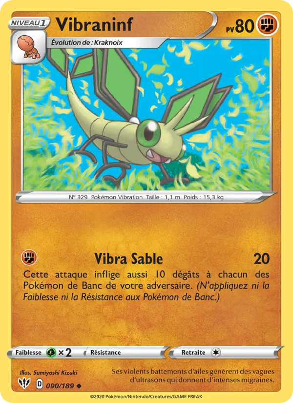 Vibraninf, Ténèbres Embrasées 90