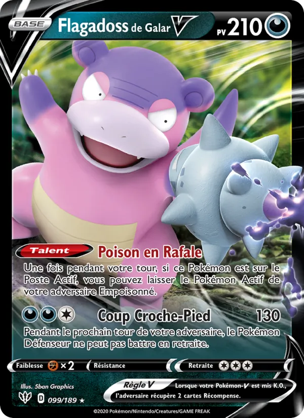 Flagadoss de Galar V, Ténèbres Embrasées 99