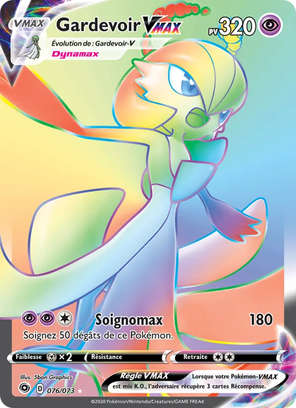 Gardevoir VMAX, La Voie du Maître 76