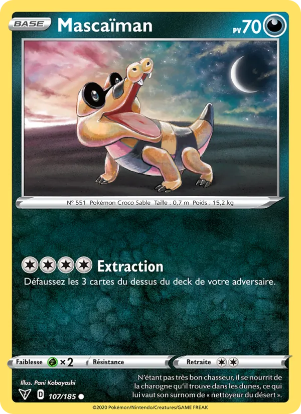 Mascaïman, Voltage Éclatant 107