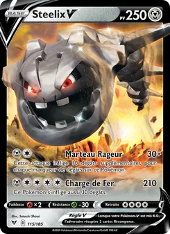 Steelix V, Voltage Éclatant 115