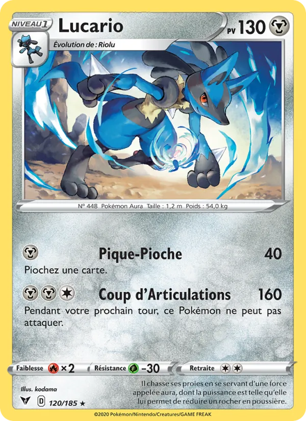 Lucario, Voltage Éclatant 120