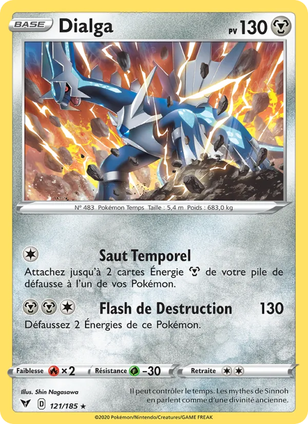 Dialga, Voltage Éclatant 121