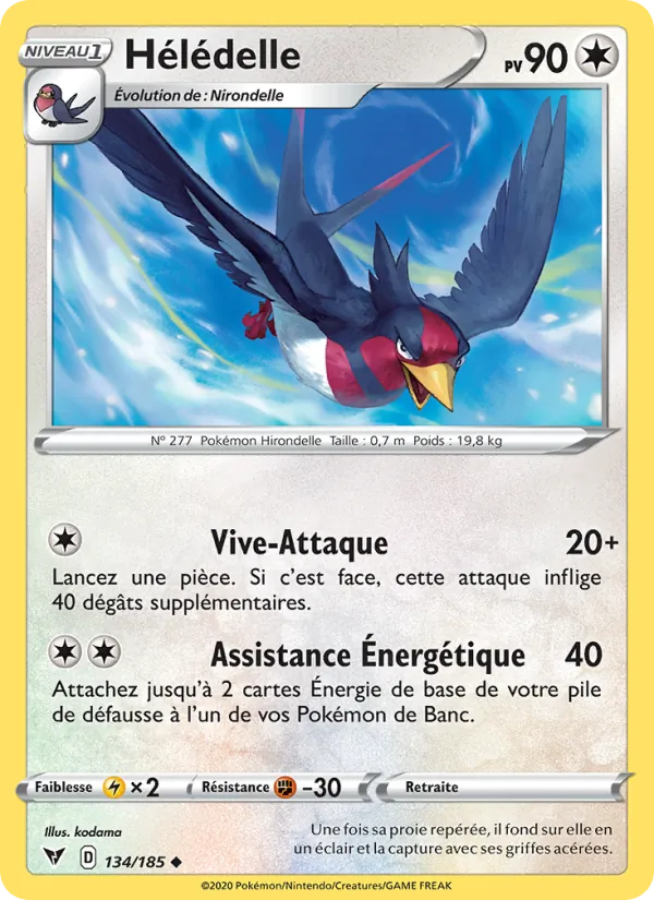 Hélédelle, Voltage Éclatant 134