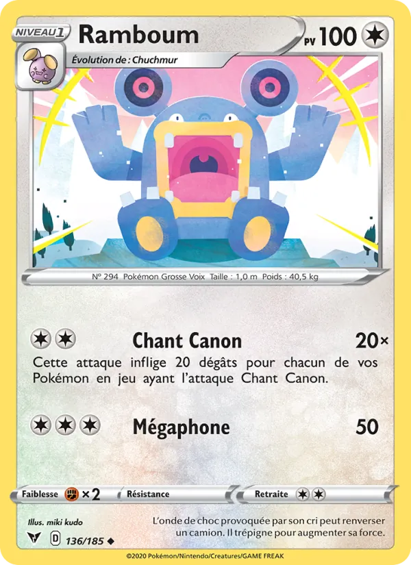 Ramboum, Voltage Éclatant 136