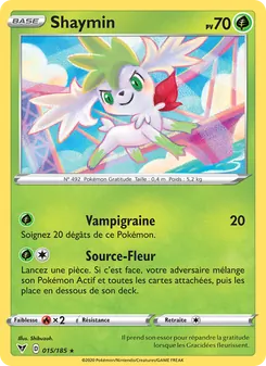 Shaymin, Voltage Éclatant 15
