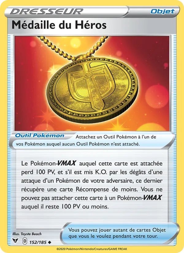 Médaille du Héros, Voltage Éclatant 152
