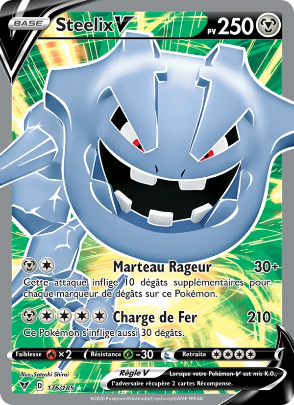 Steelix V, Voltage Éclatant 176