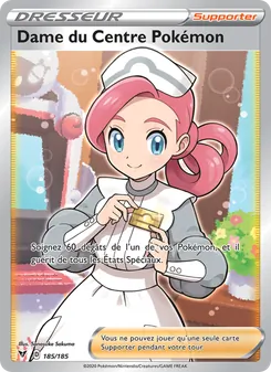 Dame du Centre Pokémon, Voltage Éclatant 185