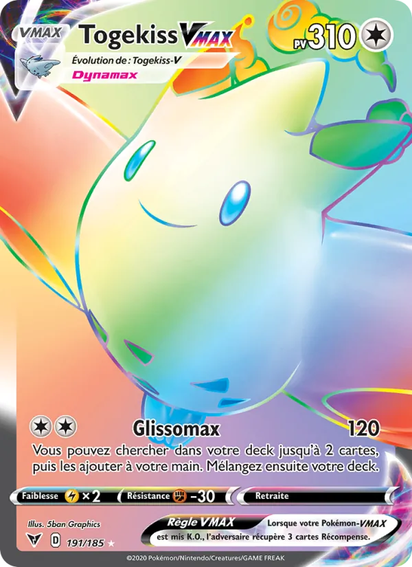 Togekiss VMAX, Voltage Éclatant 191