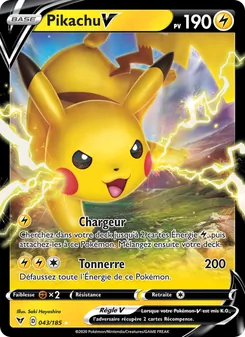 Pikachu V, Voltage Éclatant 43