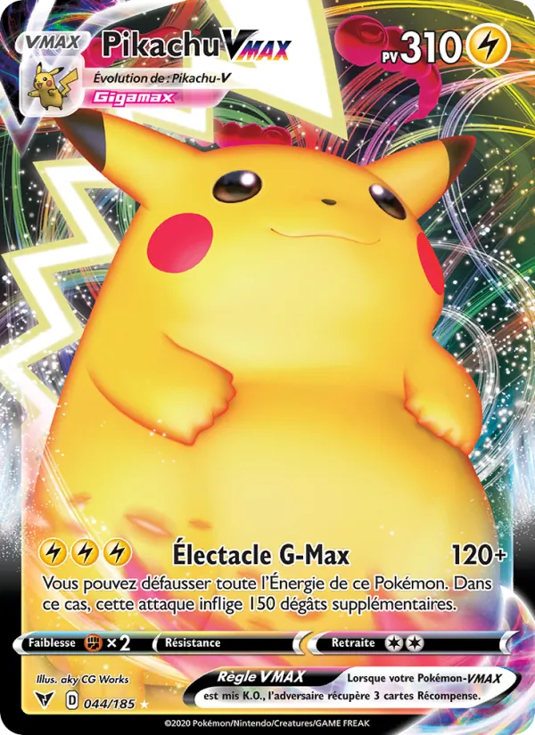 Pikachu VMAX, Voltage Éclatant 44