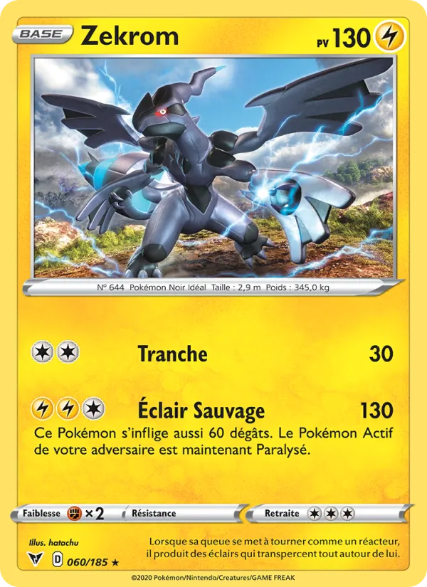 Zekrom, Voltage Éclatant 60