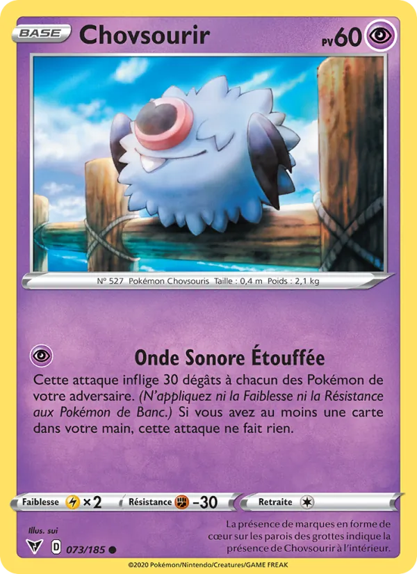 Chovsourir, Voltage Éclatant 73