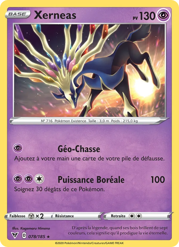 Xerneas, Voltage Éclatant 78