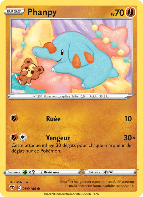Phanpy, Voltage Éclatant 86