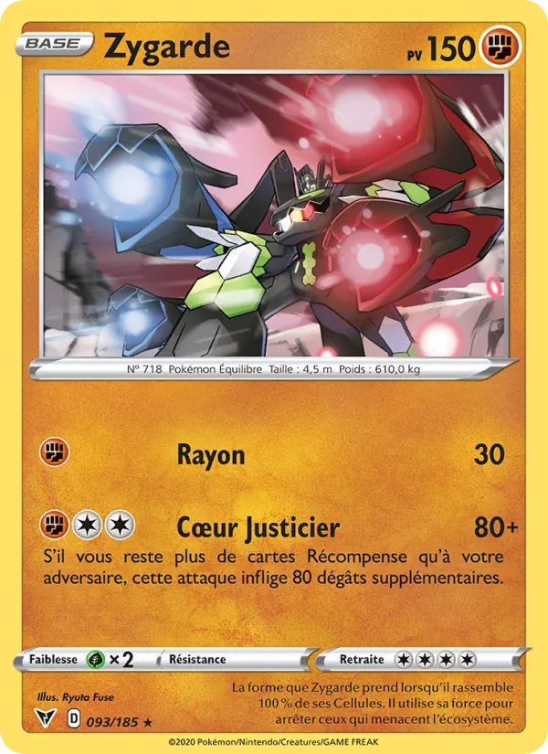 Zygarde, Voltage Éclatant 93