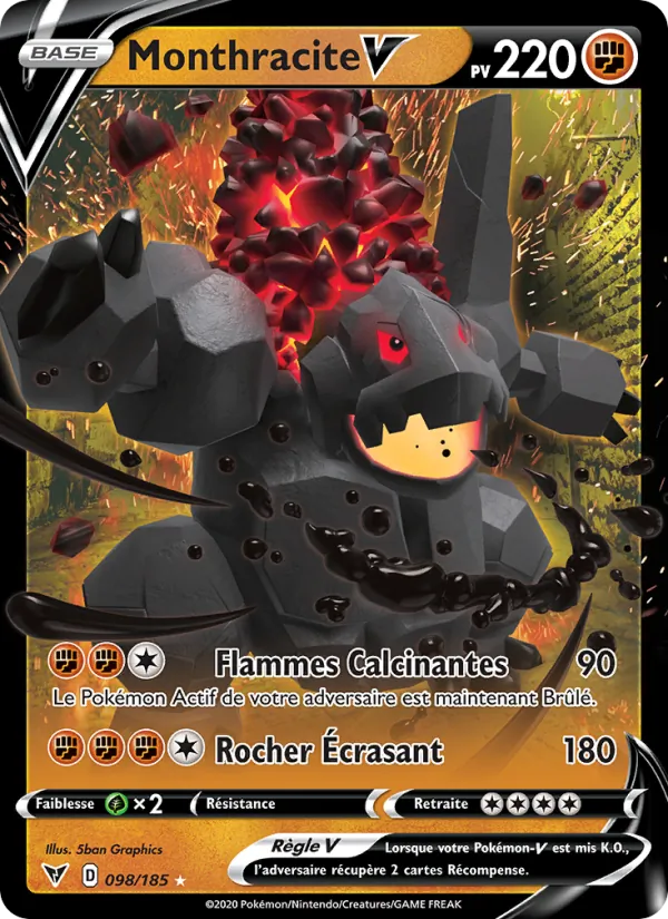 Monthracite V, Voltage Éclatant 98
