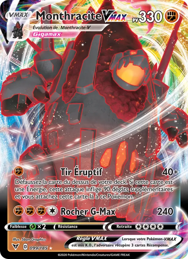 Monthracite VMAX, Voltage Éclatant 99
