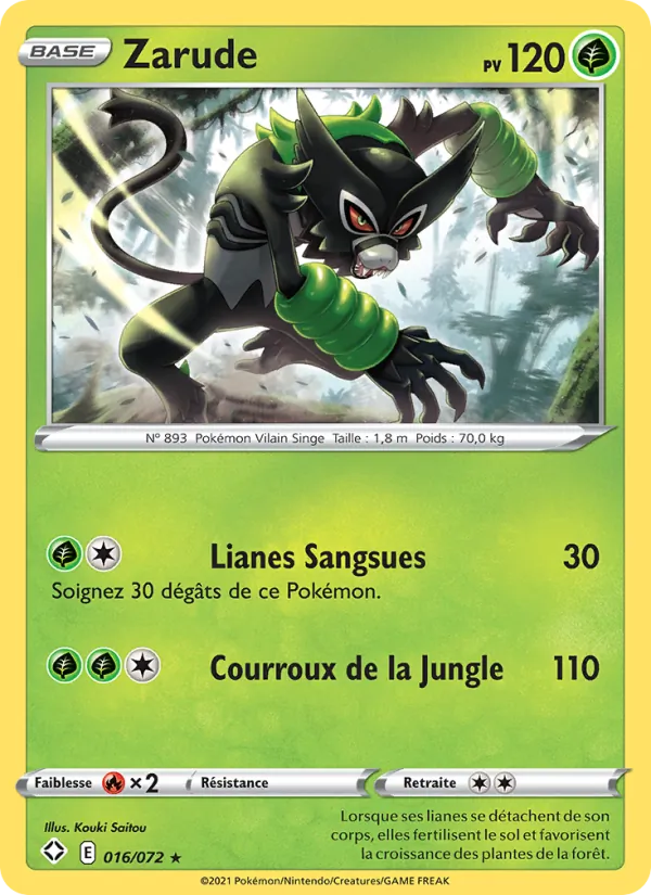 Zarude, Destinées Radieuses 16