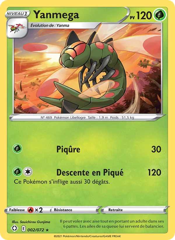 Yanmega, Destinées Radieuses 2