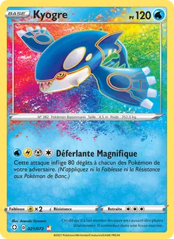 Kyogre, Destinées Radieuses 21
