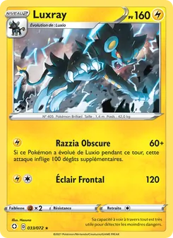 Luxray, Destinées Radieuses 33