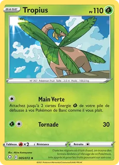 Tropius, Destinées Radieuses 5