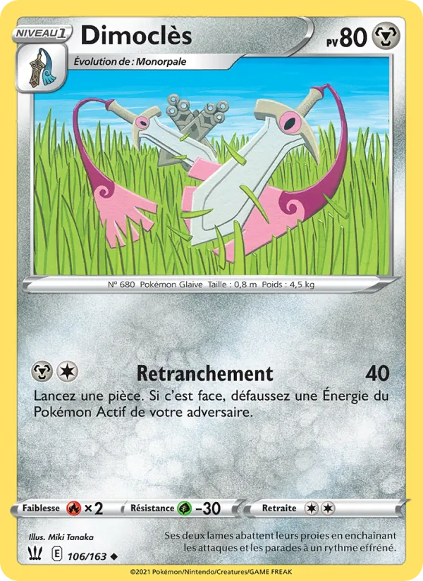 Dimoclès, Styles de combat 106