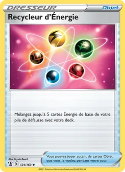 Recycleur d'Énergie, Styles de combat 124