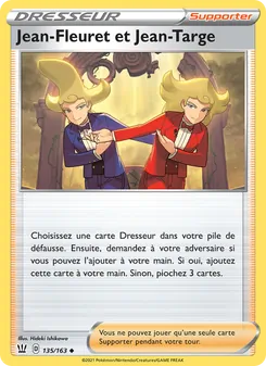 Jean-Fleuret et Jean-Targe, Styles de combat 135