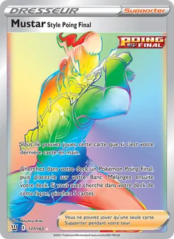 Mustar Style Poing Final, Styles de combat 177