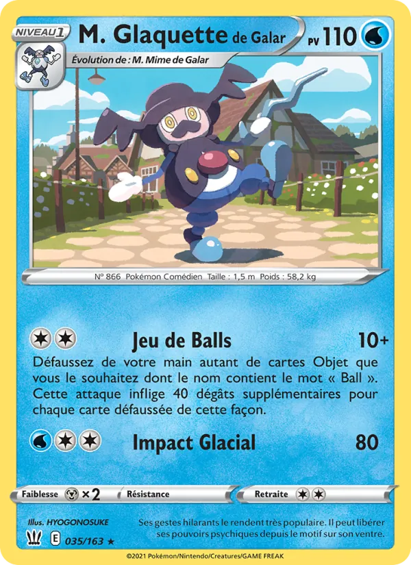 M. Glaquette de Galar, Styles de combat 35