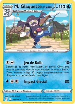 M. Glaquette de Galar, Styles de combat 35