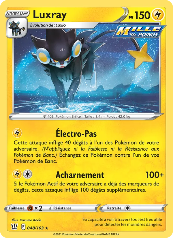 Luxray, Styles de combat 48
