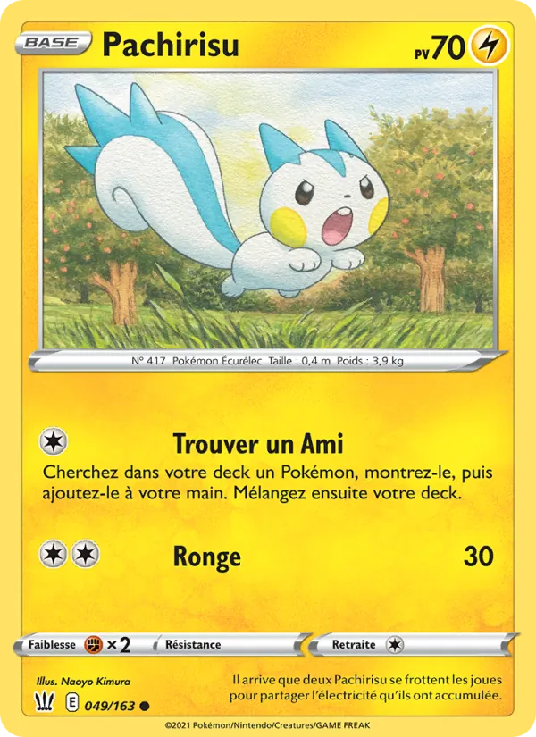 Pachirisu, Styles de combat 49