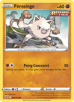 Férosinge, Styles de combat 66