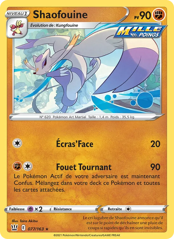 Shaofouine, Styles de combat 77