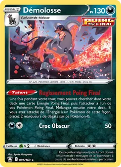Démolosse, Styles de combat 96