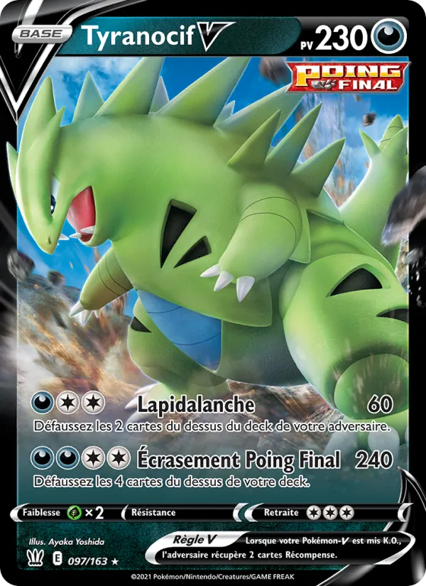 Tyranocif V, Styles de combat 97