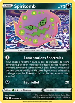 Spiritomb, Règne de Glace 103