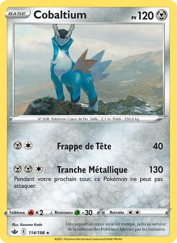 Cobaltium, Règne de Glace 114