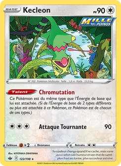Kecleon, Règne de Glace 122