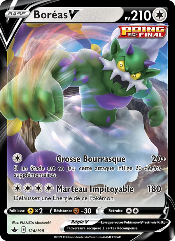 Boréas V, Règne de Glace 124