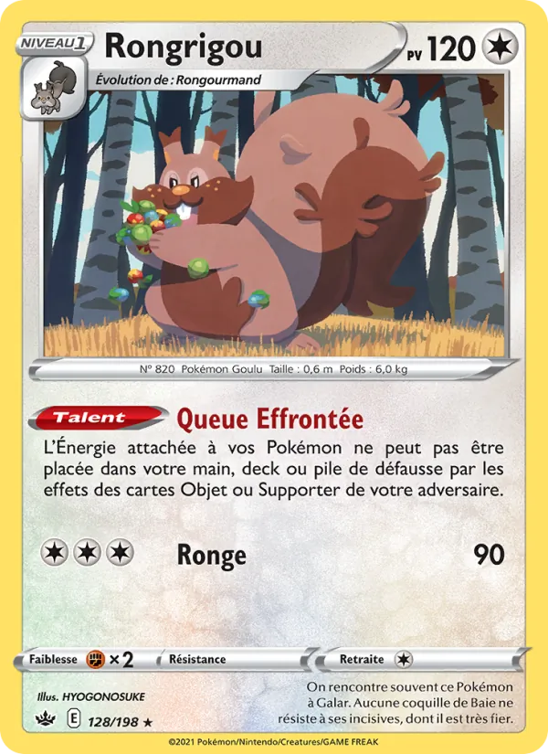 Rongrigou, Règne de Glace 128